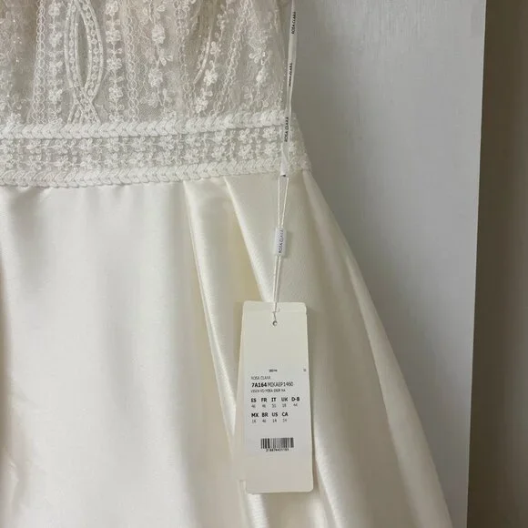 Rosa Clara Beaded Mikado Wedding Dress - Picture 5 of 9